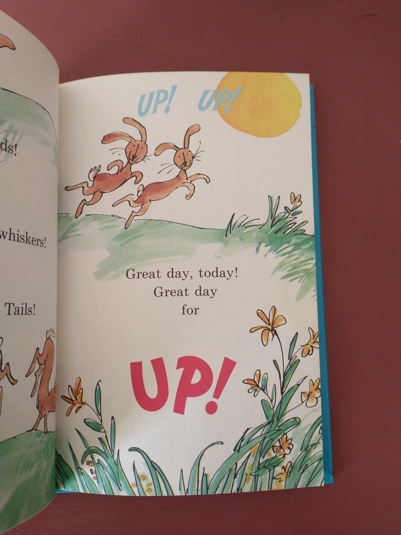 Great Day for up by Dr. Seuss Illustrated by Quentin Blake - Etsy