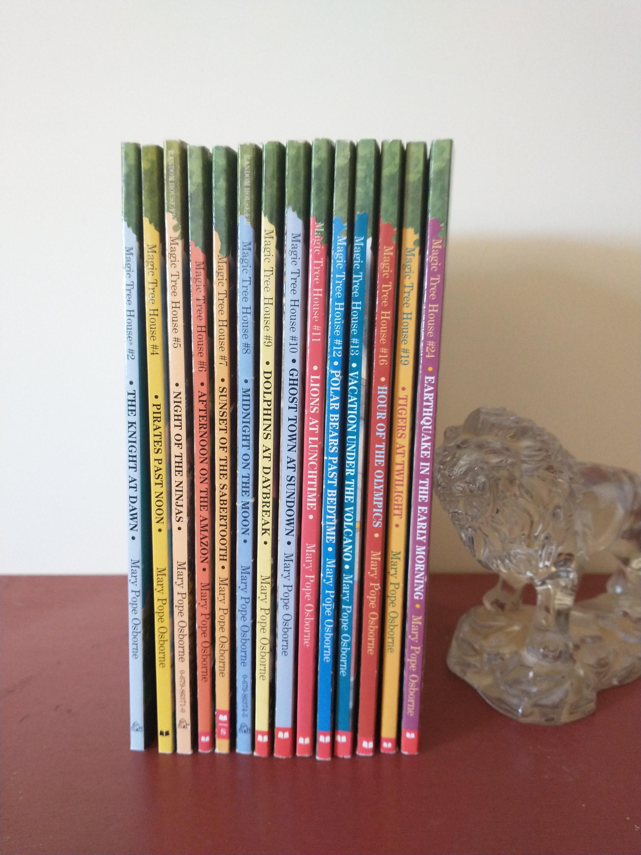 Magic Tree House Series by Mary Pope Osborne, 1996 Editions