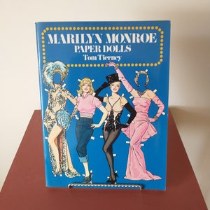 Marilyn Monroe Paper Dolls Book (UNCUT) (1979 Book)