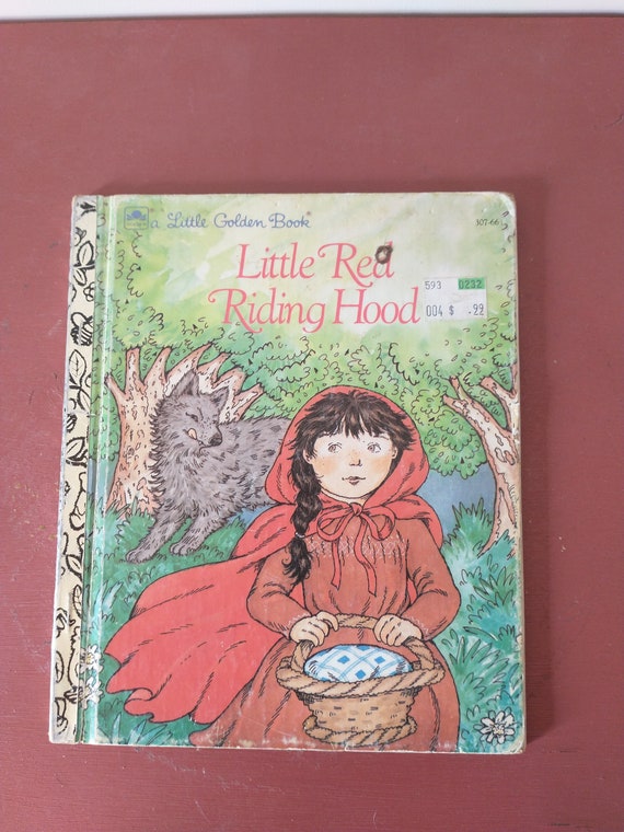 Little Red Riding Hood (1985 Little Golden Book) - Etsy
