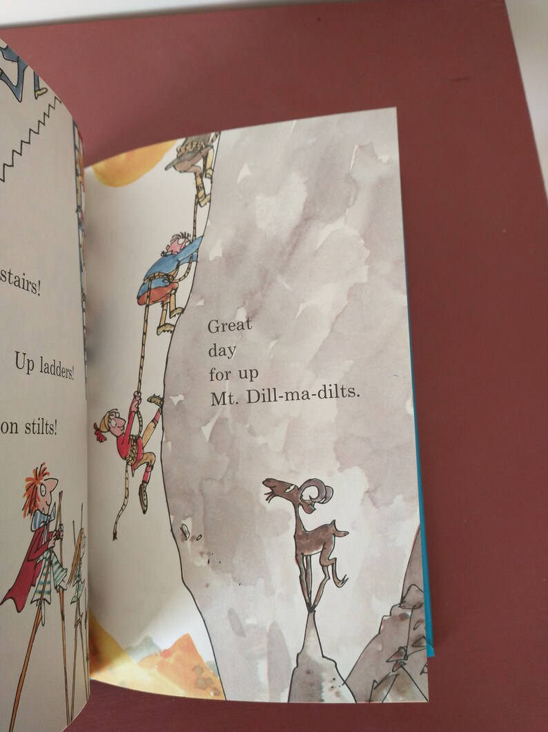 Great Day for up by Dr. Seuss Illustrated by Quentin Blake - Etsy