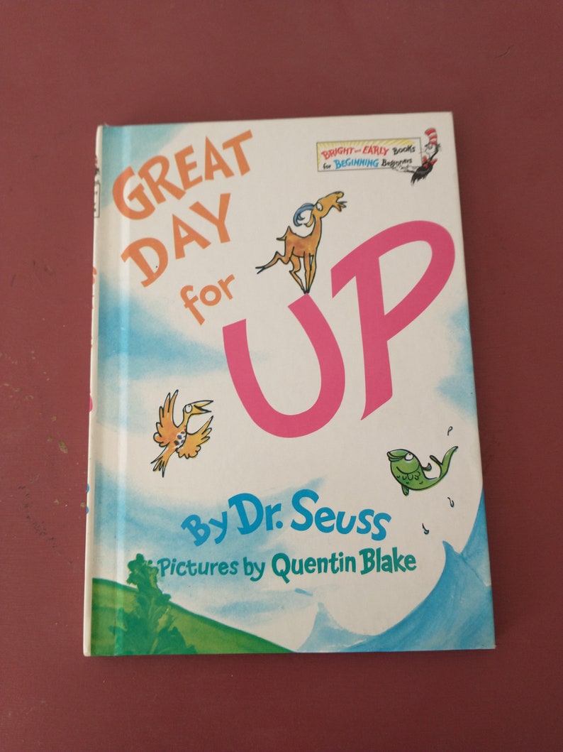 Great Day for up by Dr. Seuss Illustrated by Quentin Blake - Etsy