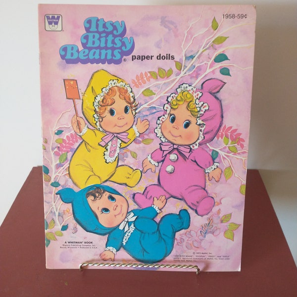 Itsy Bitsy Beans Paper dolls (UNCUT) (1975 Paper Doll Book)