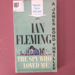 The Spy Who Loved Me by Ian Fleming (1962 Paperback)