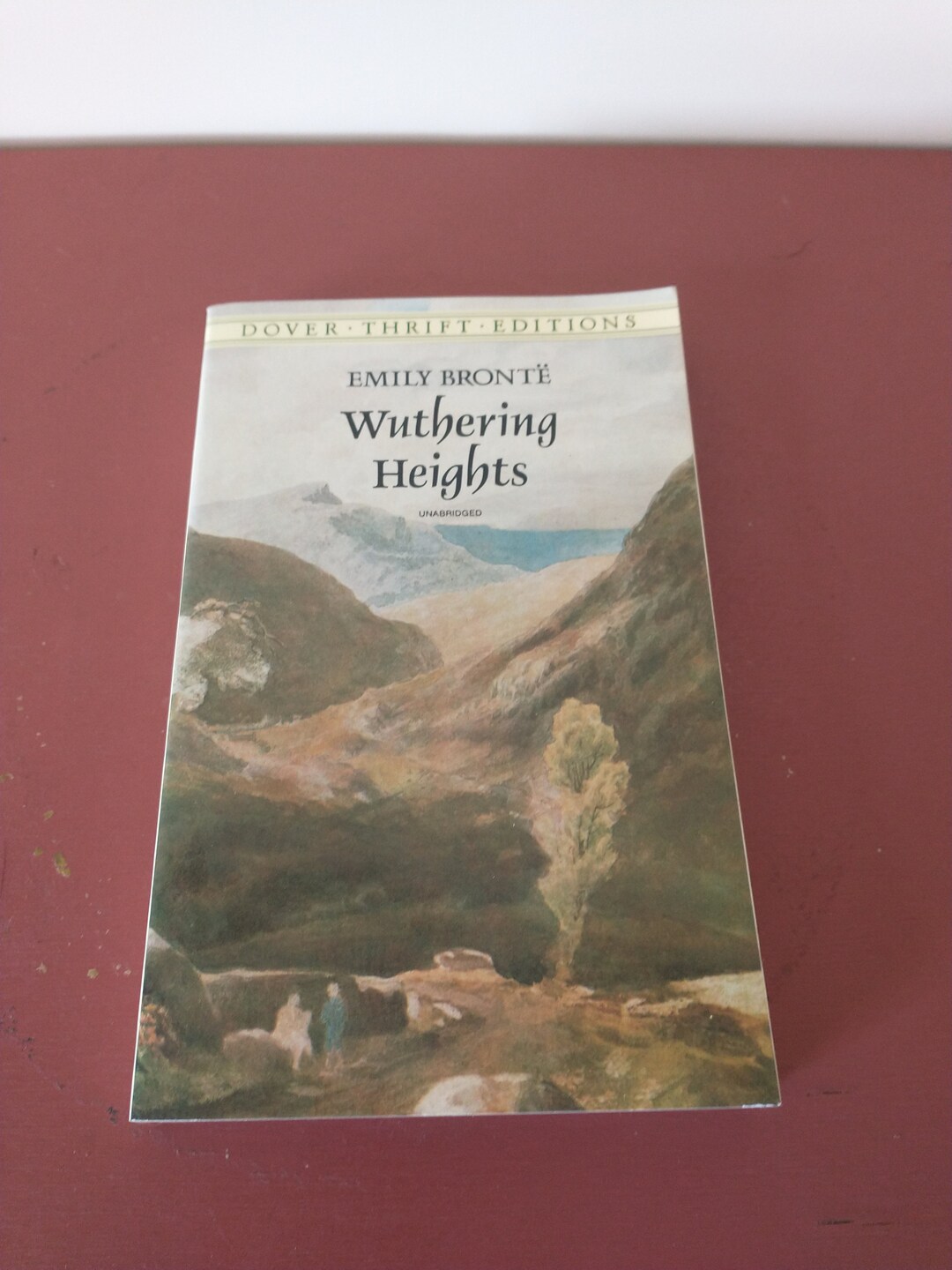 Wuthering Heights by Emily Bronte (1996 Dover Thrift Edition) - Etsy