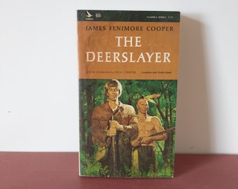 The Deerslayer by James Fenimore Cooper (1964 Airmont Classic Paperback Edition)