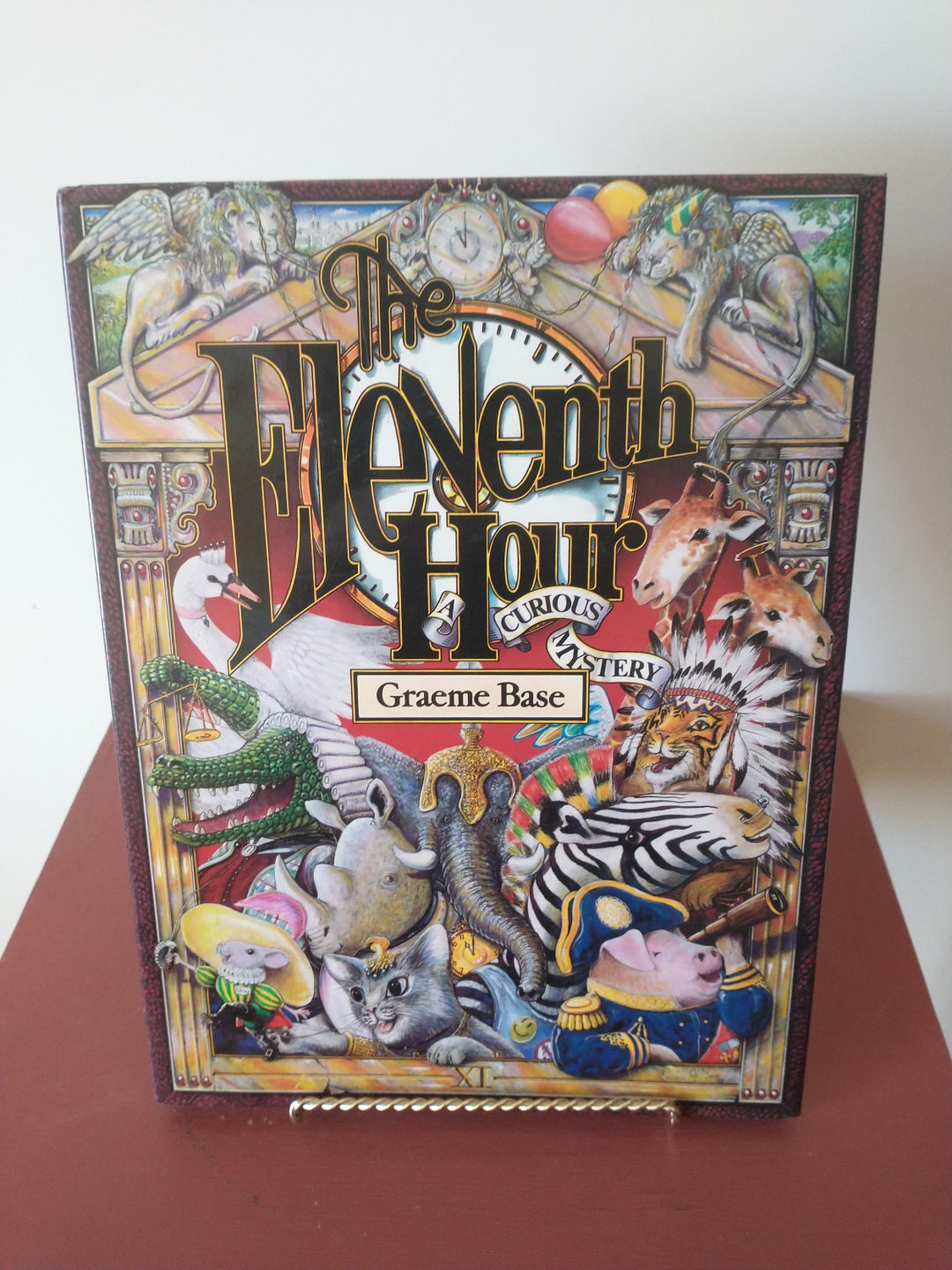 The Eleventh Hour A Curious Mystery by Graeme Base 1989 Etsy