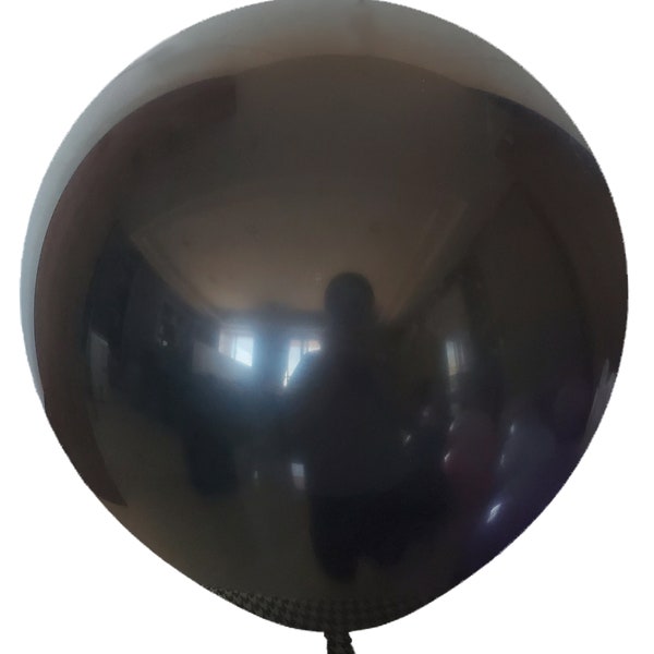 18" Inch 10 pcs Macaron Black Thicken Latex Large Balloons Bridal Annivesary Birthday Wedding Engagement Party Home Decor