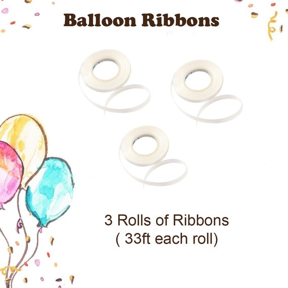 Balloon Arch Kit Balloon Garland Decorating Strip Kit, Balloon Tape Strips  Double Hole with Dot Glue Point Stickers, Balloon Flower Clip, Balloon