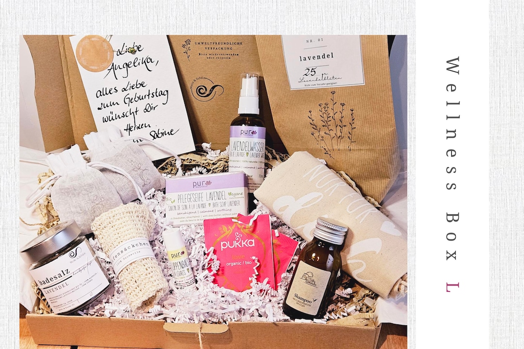 Selbstpflege-Geschenkset Für Mama – Mit Badezusätzen, Tee, Socken & Mehr In Gedicht-Box (Spa Zu Hause)