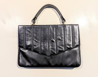 Vintage Black Top-handle Purse