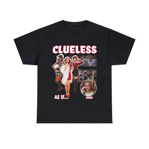 Clueless 1995 Alicia Silverstone Cher Horowitz movie t shirt