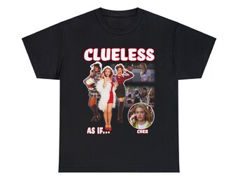 Clueless 1995 Alicia Silverstone Cher Horowitz movie t shirt
