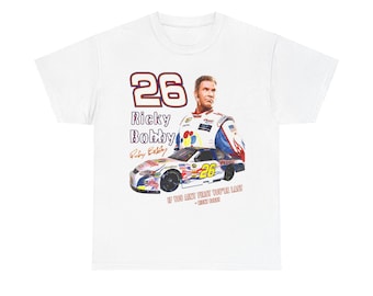 Camiseta de Ricky Bobby, camiseta con cita de la película Talladega Nights