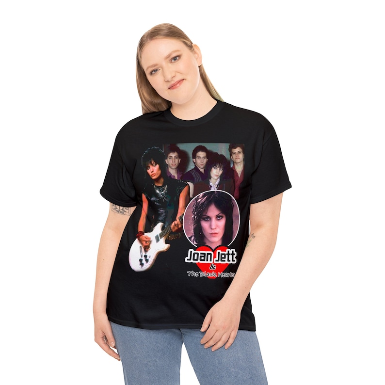 Joan Jett and the Black Hearts band 70s hard rock t shirt image 4