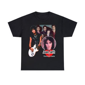 Joan Jett and the Black Hearts band 70s hard rock t shirt image 1