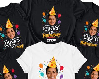 Its my 60th Birthday Shirt 2026, Custom 60th Birthday Photo T-Shirts: Matching Party Group Shirts, 1996 birthday t-shirt, Face Shirt