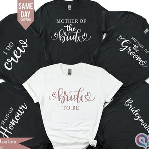 Bridal Party Shirts, Hen Party Wedding Party T-Shirts, Bride Gift Team Bride Shirt, Bachelorette Party Shirts, Bridal Party Shirts, hen do T
