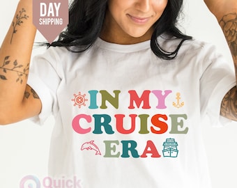 Camiseta "En mi época de crucero": Divertida camiseta de vacaciones familiares 2024
