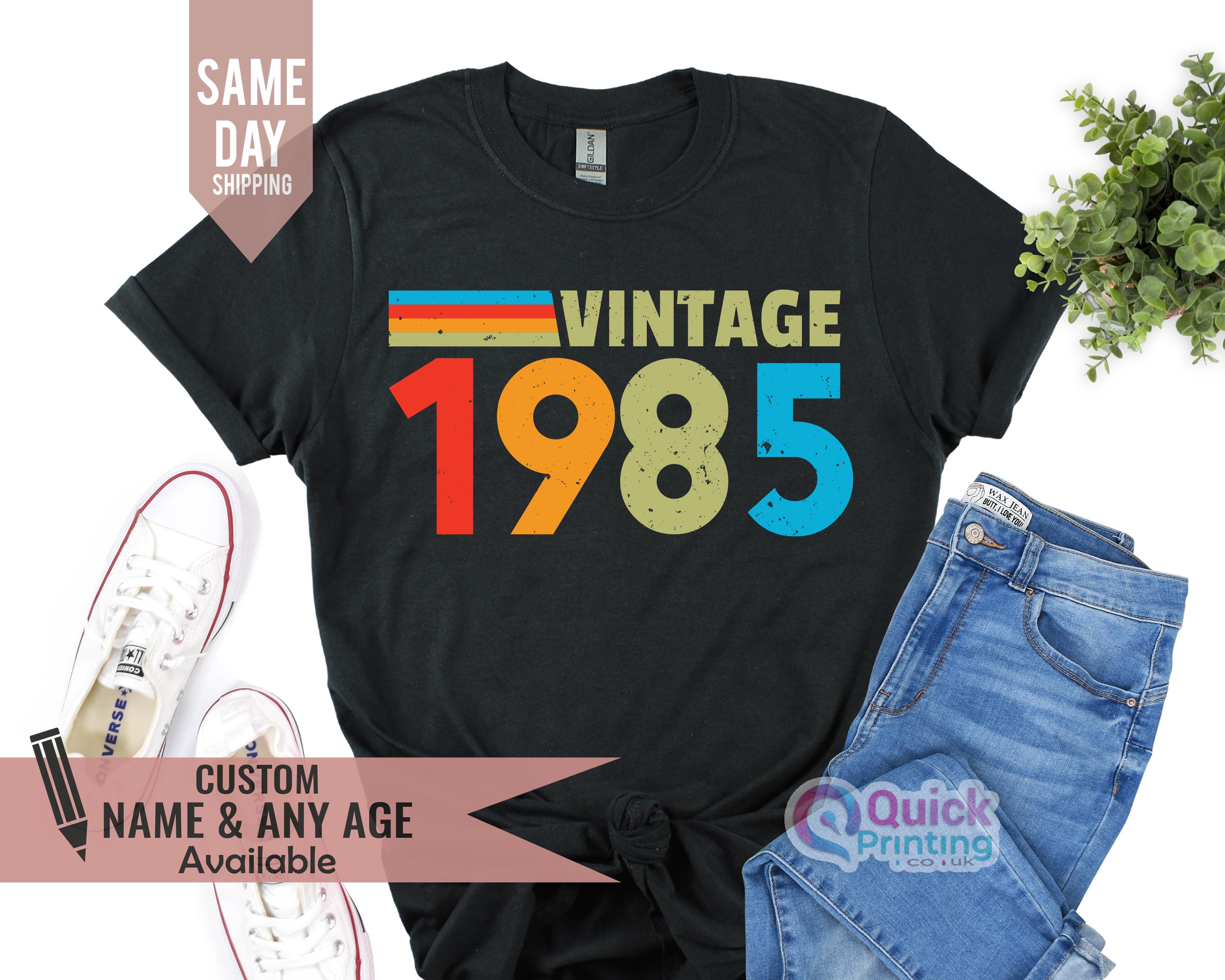 T-shirt Anniversaire 23 Ans "Original 2002" - Col En V, Coupe Classique, Pour Hommes Et Femmes Nés En 2002