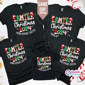 Family Christmas 2025 Making Memories Together Shirts, Family All Together Shirts, Custom Family Christmas Tshirt, Christmas Gifts, KIds Top
