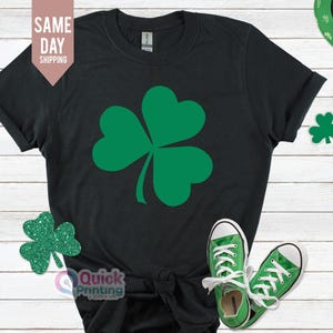Shamrock Shirts, Patrick&#39;s Day, Irish Tshirt, Women st Patricks shirt, st patricks day shirt, women st Patrick Shirt, Four Leaf Clover Shirt
