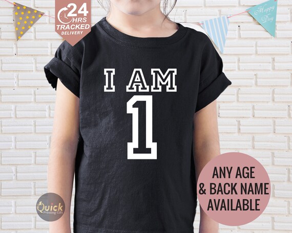I am 1 2025 t shirt boy