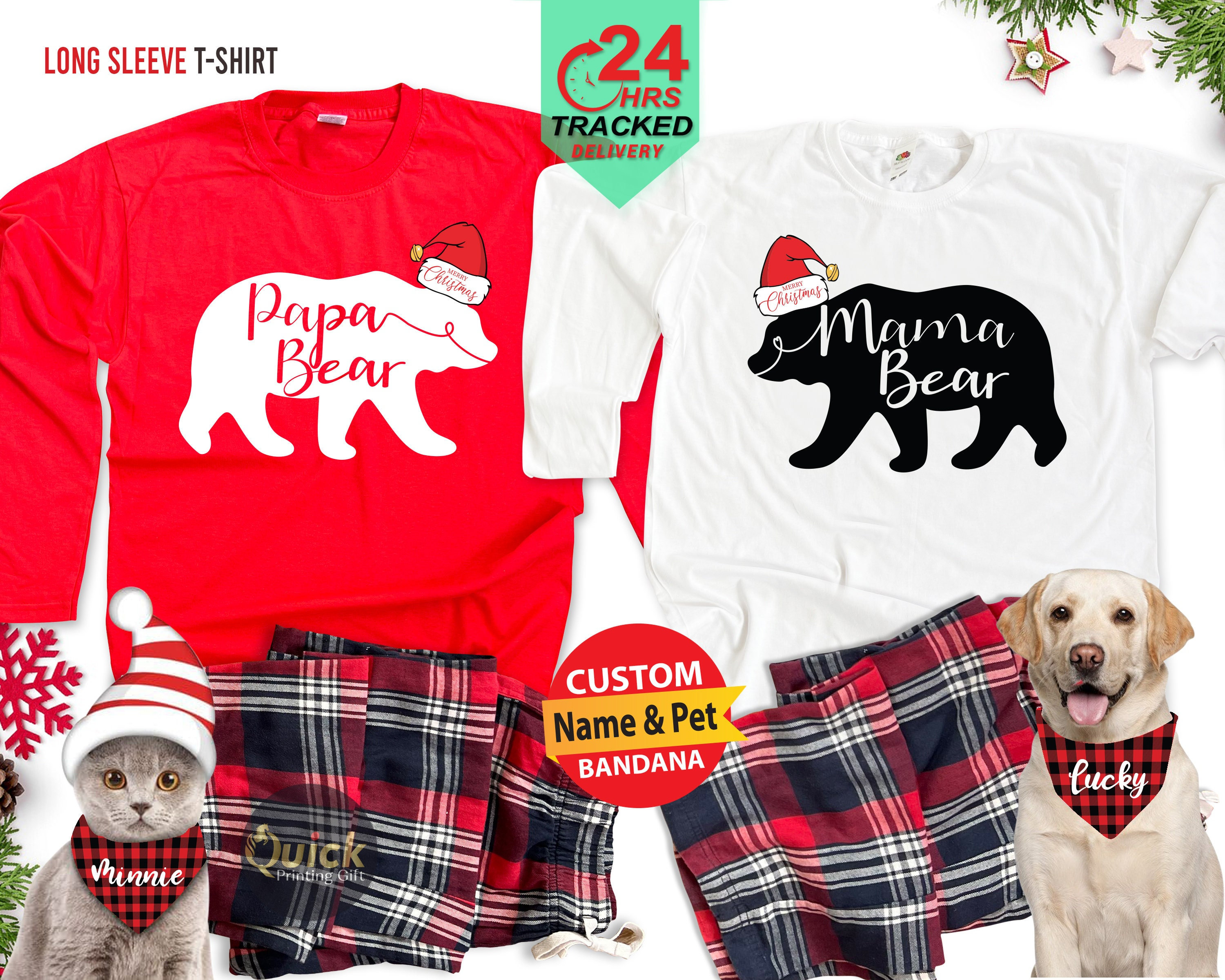 Mama Bear Pjs Etsy Canada