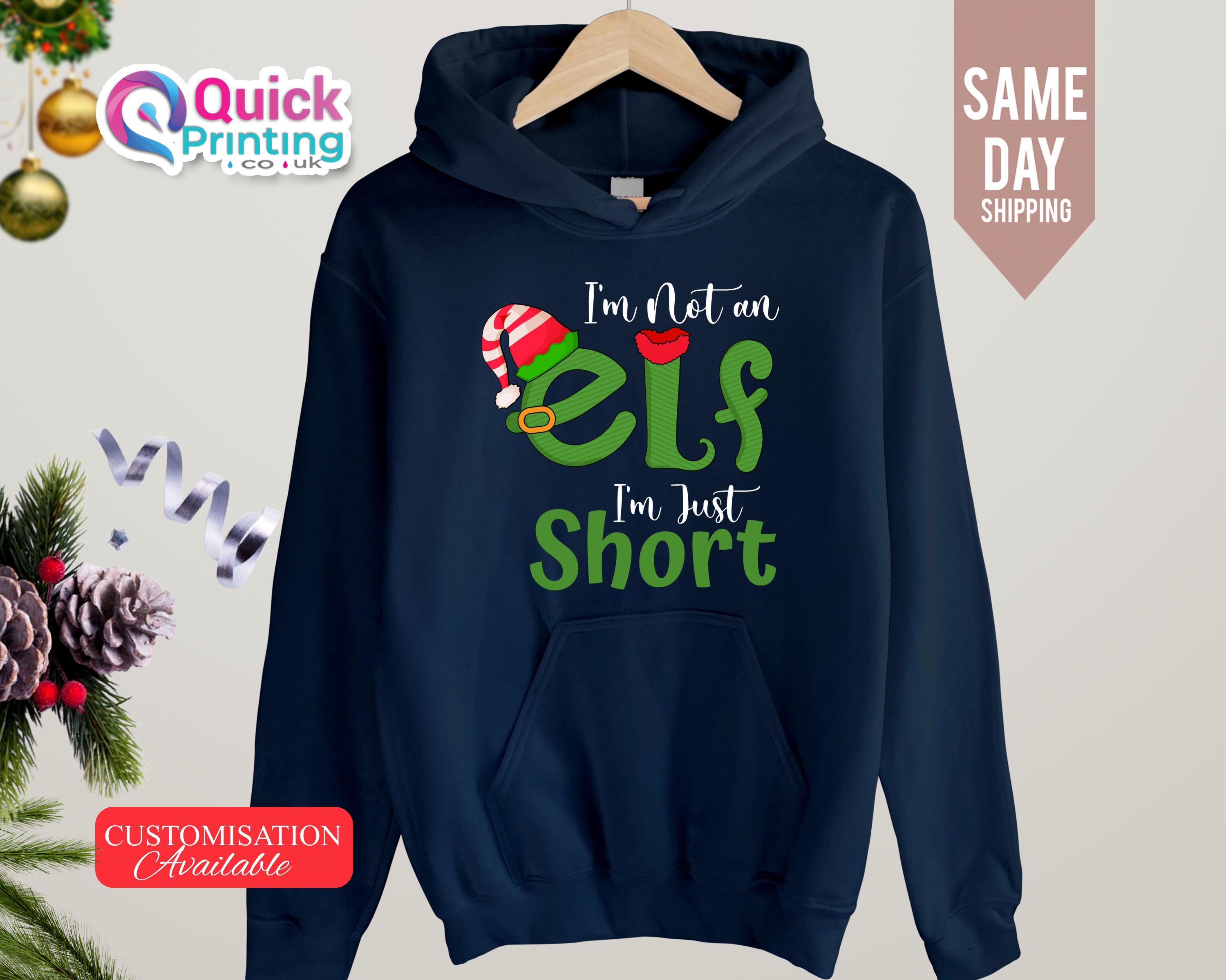 I'm Not An Elf I'm Just Short Pullover Hoodie