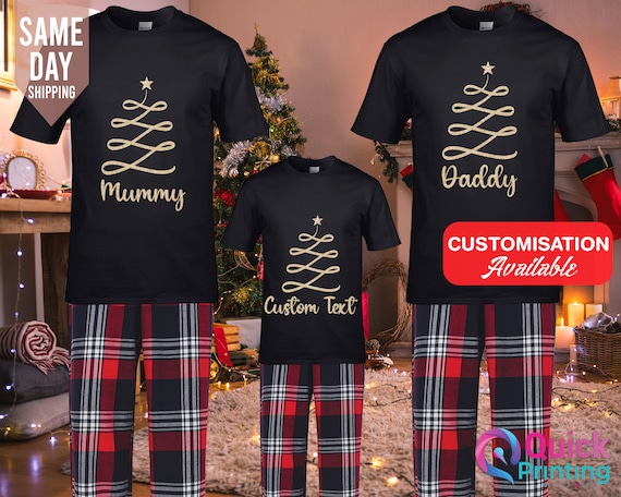 Personalized Family Pajamas christmas Pjs Matching Christmas Pjs custom Christmas Pajama Family Matching Pjs Christmas Gifts for Family Etsy Canada