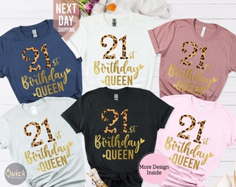 21st Birthday Squad Shirt, 21st Birthday Gifts for Girls, Birthday Crew Shirt, Group Shirts , Friends T Shirt, Perfect Gift. Birthday Shirt.