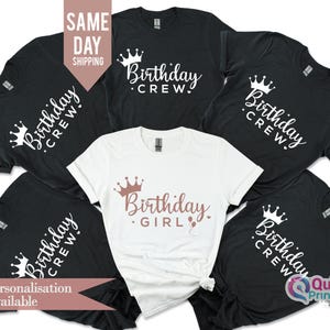 Birthday crew Tshirt, Birthday Party Group Shirt, Birthday Girl Tee, 40th birthday party shirts, girls birthday tshirts, 1985 Birthday Tee