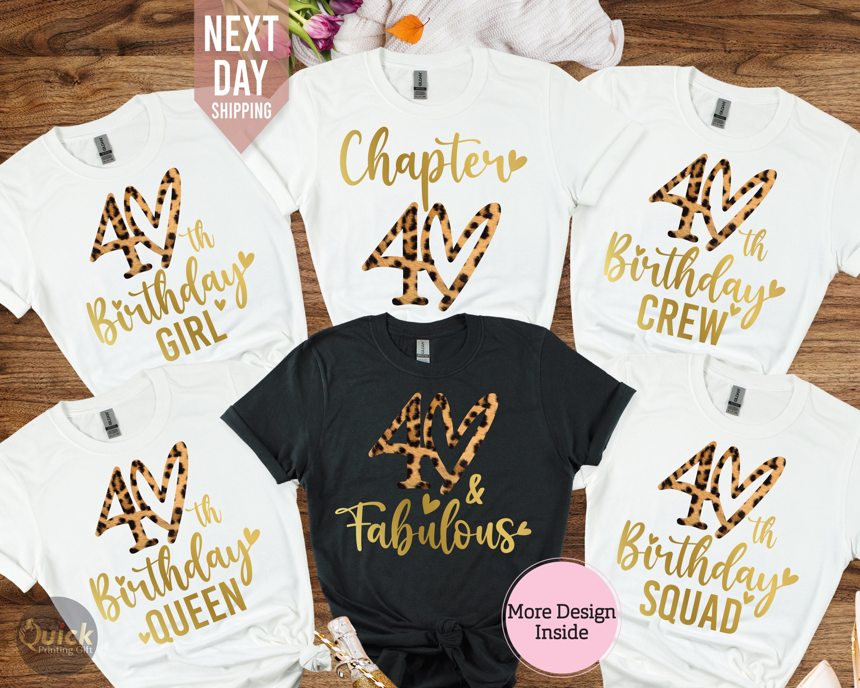 Group 40th birthday shirt online ideas