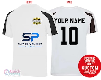Personalized Football T-Shirt,  Do Football Shirt, Custom Badge & Name, Kids Adults Unisex – Sports Fan Tee for Football 2026