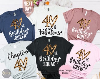 40th Birthday Squad Shirt, 40th birthday gifts for women, Birthday Crew Shirt,1984 Group Shirts , 40th Birthday Party top,Happy Birthday tee