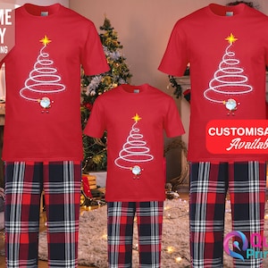 Christmas Family Pyjamas ,  Christmas Matching Pajamas, Matching Family Christmas Pyjamas, hen party pyjamas Mother’s Day, gift for daughter