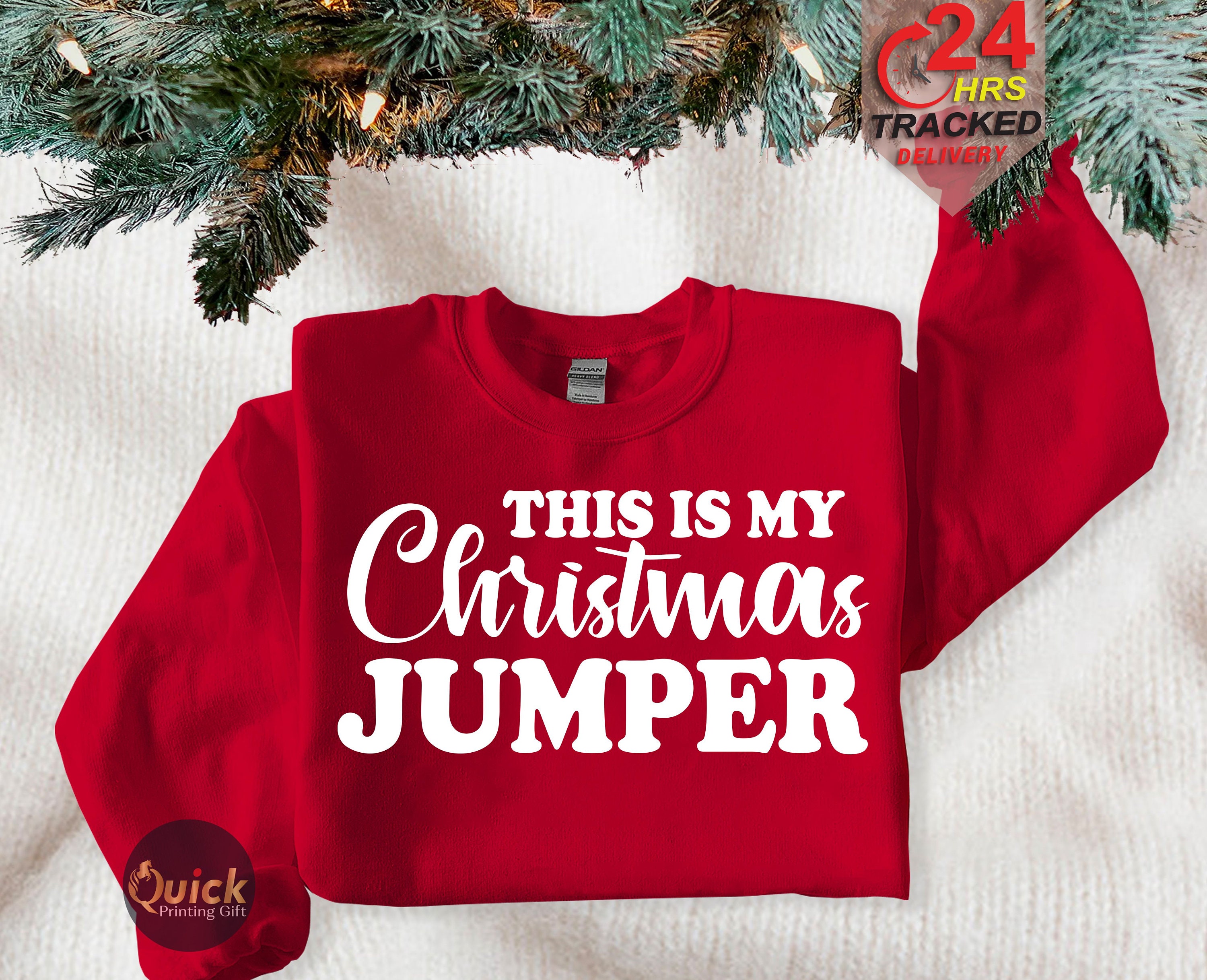 Maglione natalizio per la famiglia abbinato, maglione natalizio