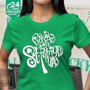 Funny St Patricks Day T Shirt Top, Shamrock Tshirt Womens Girls, Happy Saint Patricks Day 2023 Celebration Shirt, Lucky Irish Shirt Gift