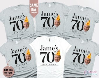 Its my 60th Birthday Shirt 2026, Custom 60th Birthday Photo T-Shirts: Matching Party Group Shirts, 1996 birthday t-shirt, Face Shirt