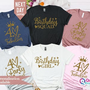 Birthday Tshirt for women, Birthday gift shirt Birthday Party 40th Birthday 1985 Birthday Shirt, Friends Birthday gift Birthday Party Shirts