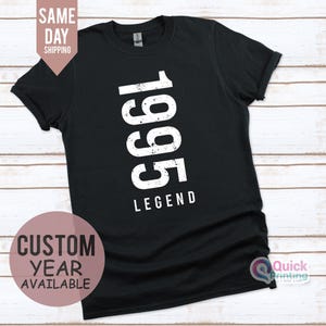 Männer Geburtstag Tshirt, Legende seit 1995 Herren T-Shirt, 30