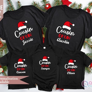 Cousin Crew Hats kerstshirts, custom neef shirt, neef crew kerstshirts, kerstshirts, kerst neef shirt, neef crew shirt