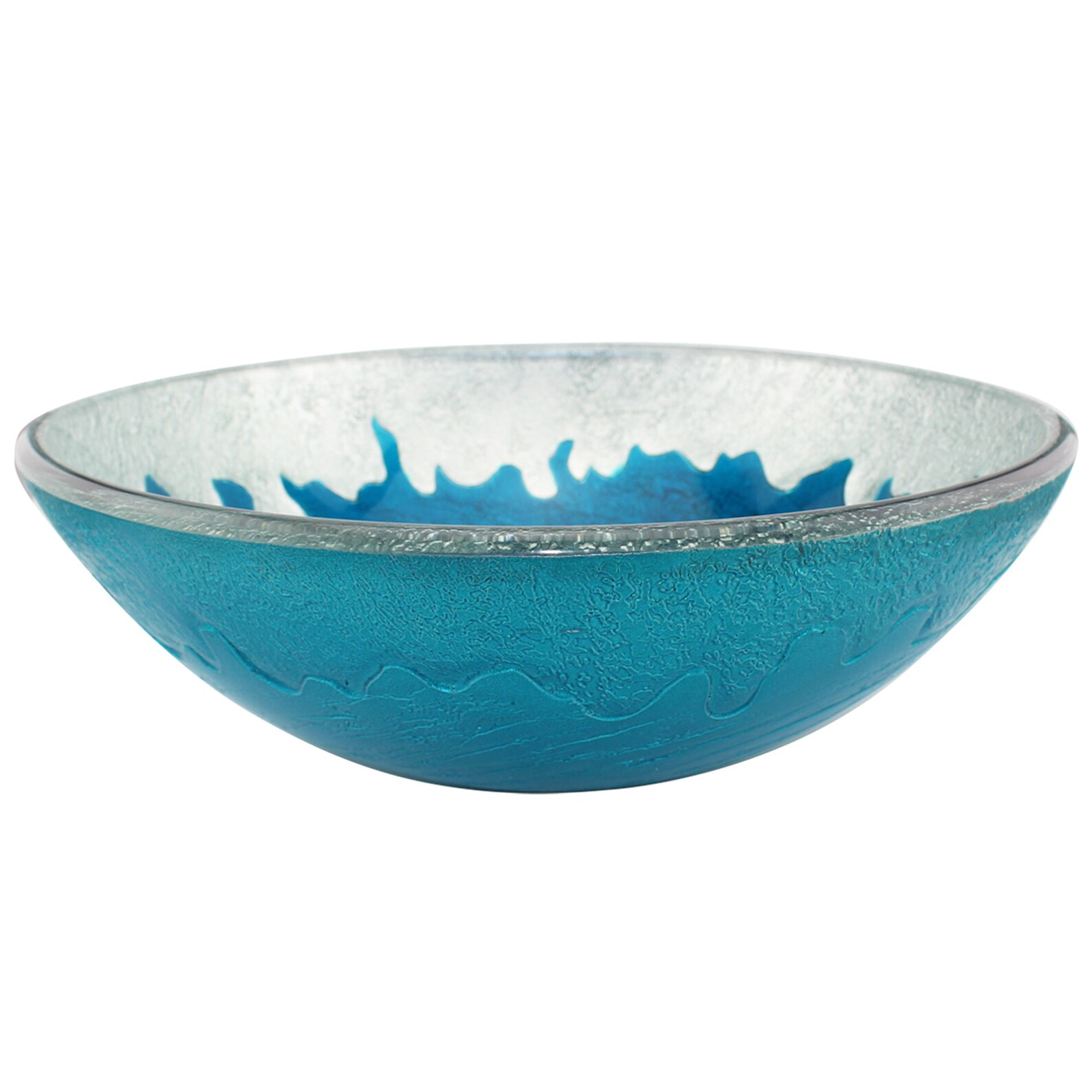 Contemporary Tempered Glass Vessel Sink Top Mounted Bathroom Etsy