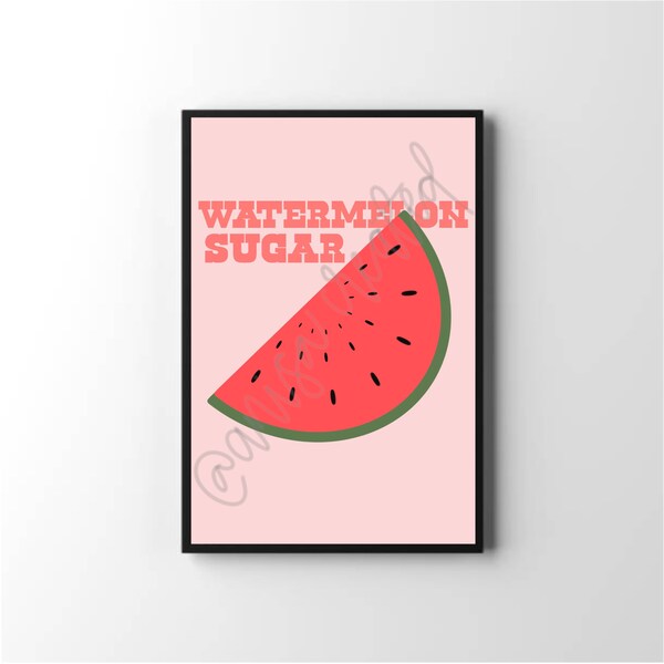 Watermelon Sugar - Harry Styles Poster