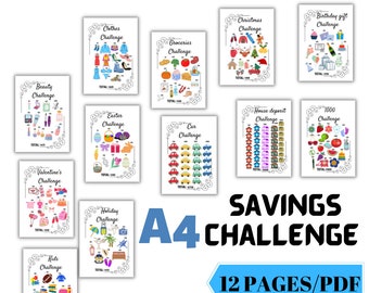 Spar-Tracker-Bundle, A4 Spargelder Challenge (PDF)