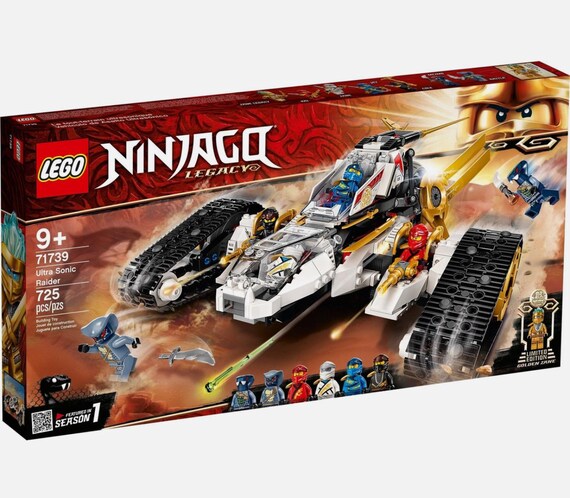 Vintage LEGO NINJAGO Legacy Ultra Sonic Raider 71739 Building Kit Incomplete Etsy Canada