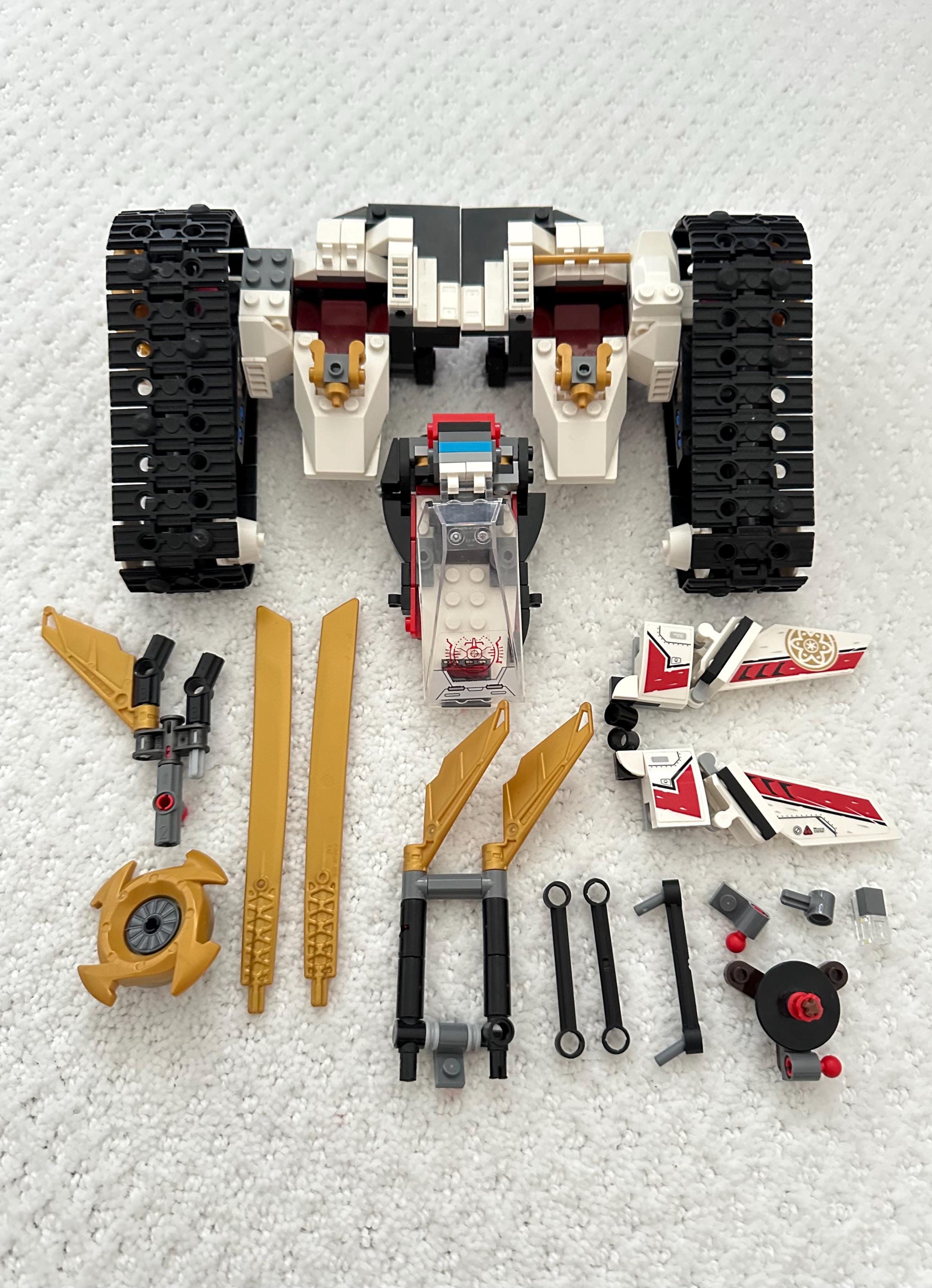 Vintage LEGO NINJAGO Legacy Ultra Sonic Raider 71739 Building Kit Incomplete Etsy Canada