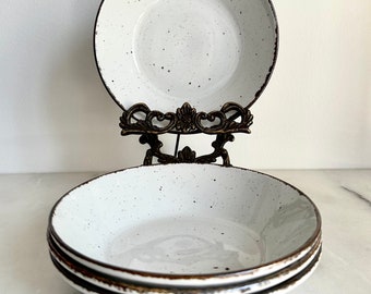 Vintage MIKASA Japan Cera-stone Brown Coffee and White Coffee Set