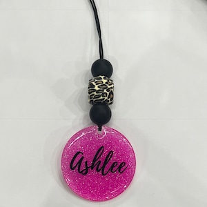 Custom Name Car Charm