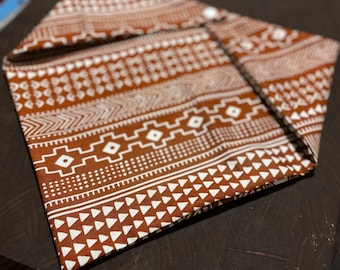 Aztec Snap On Dog Bandana